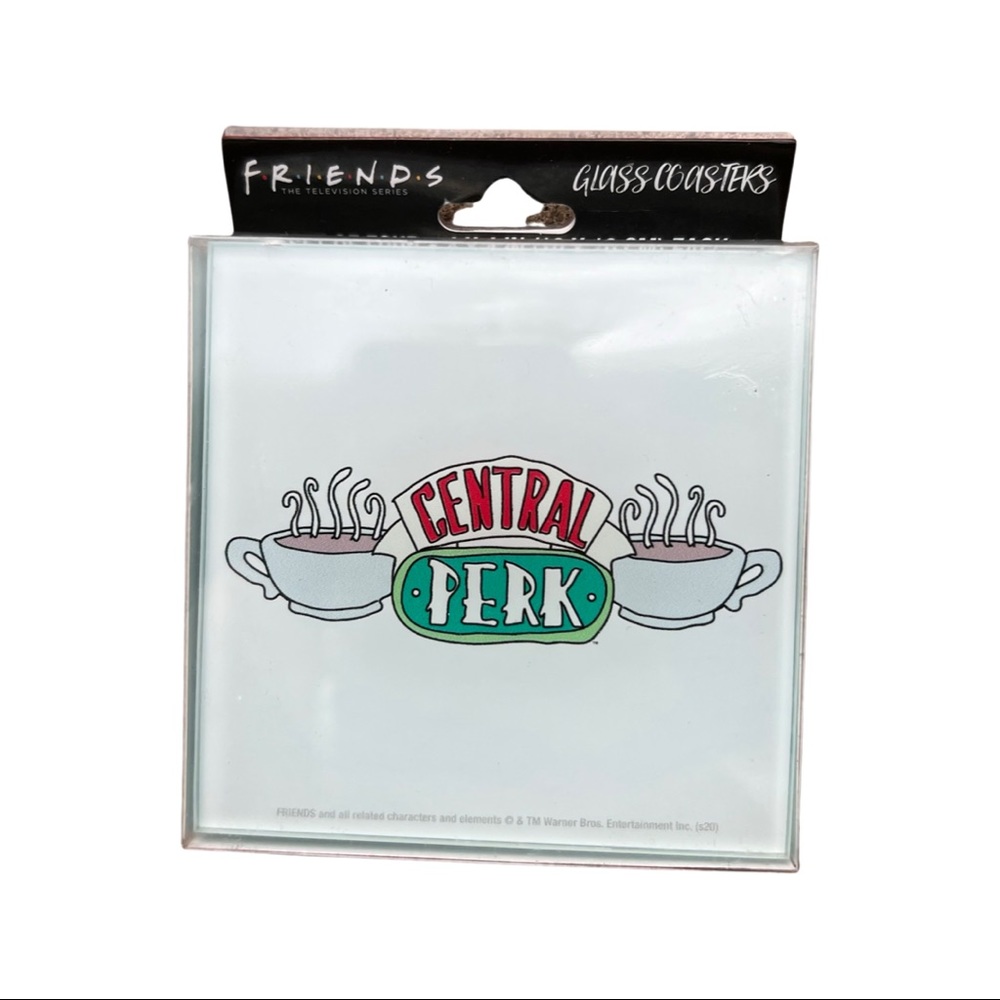 F.R.I.E.N.D.S. - Central Perk Glass Coasters